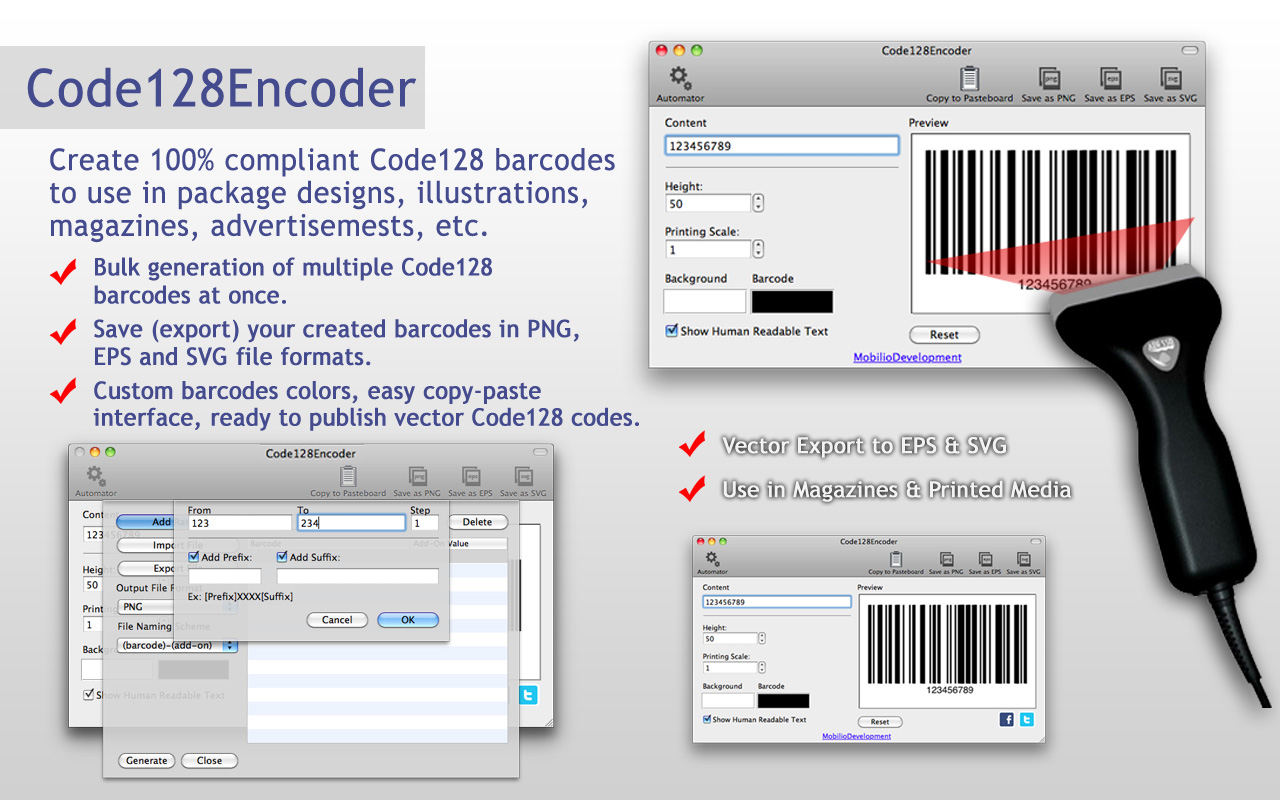 code 128 barcode generator