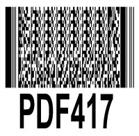 Pdf417 barcode specifications 2016