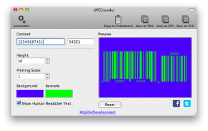 upc changing color