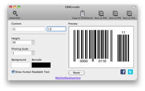 ean8 barcode with ean2 addon