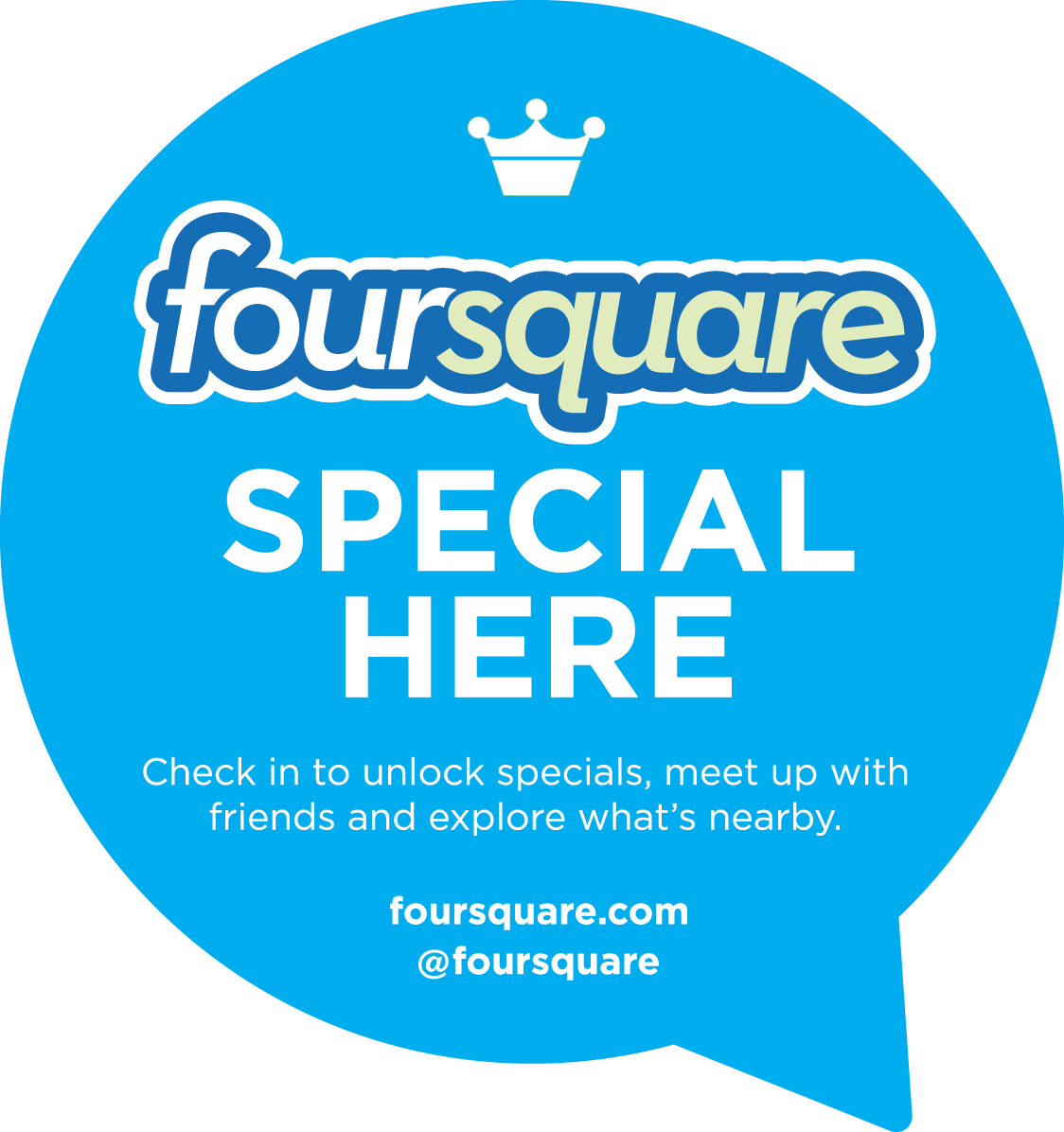 foursquare specialoffer