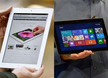 microsoft surface vs ipad