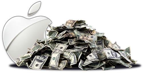 apple inc cash pile